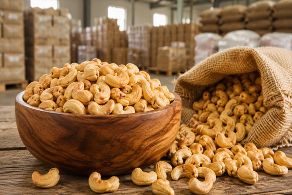 Scorched Whole Cashews Supplier